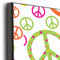 Peace Sign 16x20 Wood Print - Closeup
