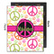Peace Sign 16x20 Wood Print - Front & Back View