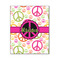 Peace Sign Wood Print - 16x20 (Personalized)