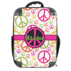 Peace Sign Hard Shell Backpack (Personalized)