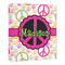 Peace Sign 20x24 - Canvas Print - Angled View