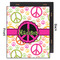 Peace Sign 20x24 Wood Print - Front & Back View
