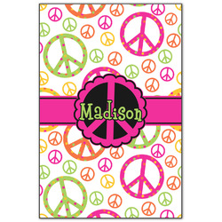 Peace Sign Wood Print - 20x30 (Personalized)