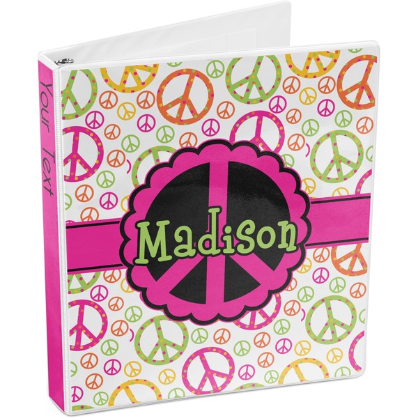 Peace Sign 3-Ring Binder 3/4 - Main