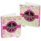 Peace Sign 3-Ring Binder Front and Back