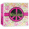 Peace Sign 3-Ring Binder - 3 inch (Personalized)