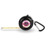 Peace Sign Pocket Tape Measure - 6 Ft w/ Carabiner Clip (Personalized)