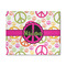Peace Sign 8' x 10' Patio Rug (Personalized)