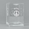 Peace Sign Acrylic Pen Holder (Personalized)
