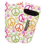 Peace Sign Adult Ankle Socks (Personalized)