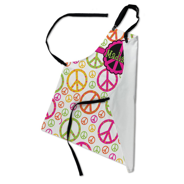 Peace Sign Apron - Folded