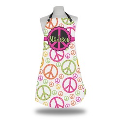Peace Sign Apron w/ Name or Text