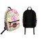 Peace Sign Backpack front and back - Apvl