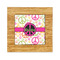 Peace Sign Bamboo Trivet with 6" Tile - FRONT