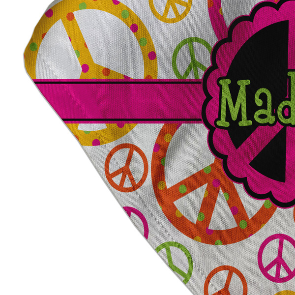 Peace Sign Bandana Detail
