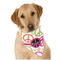Peace Sign Dog Bandana Scarf w/ Name or Text