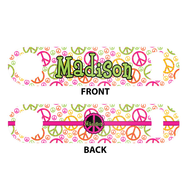 Peace Sign Bar Bottle Opener - White - Approval