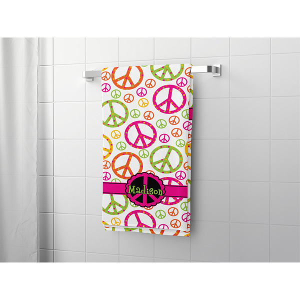 Peace Sign Bath Towel - LIFESTYLE
