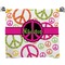 Peace Sign Bath Towel (Personalized)