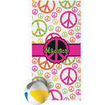 Peace Sign Beach Towel (Personalized)