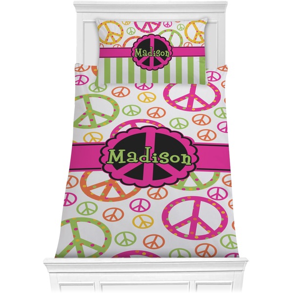 Peace Sign Bedding Set (Twin)