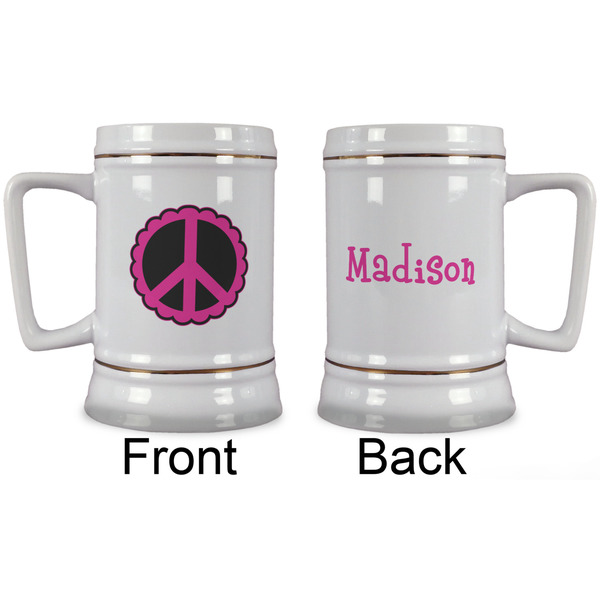 Peace Sign Beer Stein - Approval