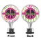Peace Sign Bottle Stopper - Front and Back
