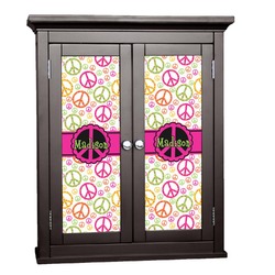 Peace Sign Cabinet Decal - Custom Size (Personalized)