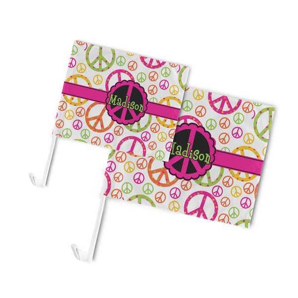 Peace Sign Car Flags - PARENT MAIN (both sizes)