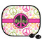 Peace Sign Car Side Window Sun Shade (Personalized)