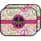 Peace Sign Car Floor Mats (Back Seat) (Personalized)