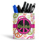 Peace Sign Ceramic Pen Holder