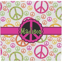Peace Sign Ceramic Tile Hot Pad (Personalized)