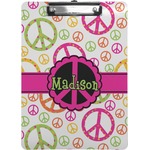 Peace Sign Clipboard (Personalized)