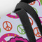 Peace Sign Closeup of Tote w/Black Handles