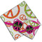 Peace Sign Cloth Napkins - Personalized Lunch & Dinner (PARENT MAIN)