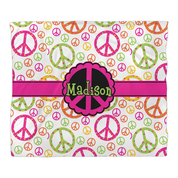 Peace Sign Comforter - King - Front