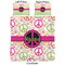 Peace Sign Comforter Set - Queen - Approval