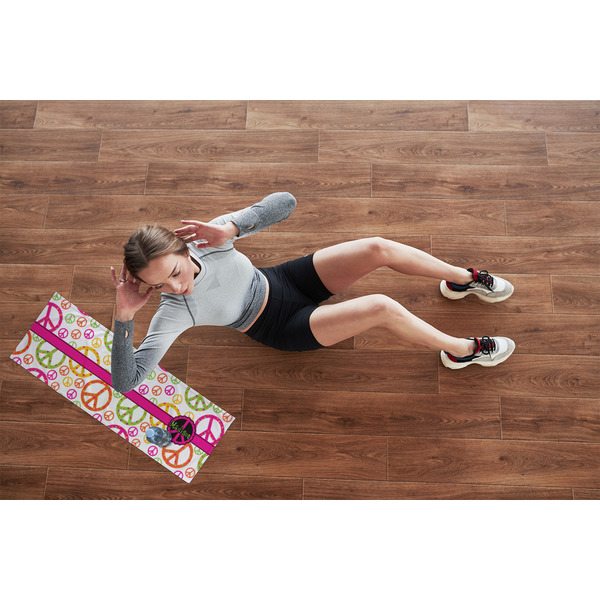 Peace Sign Cooling Towel- Lifestyle