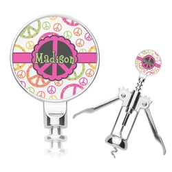 Peace Sign Corkscrew (Personalized)