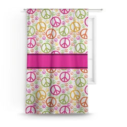 Peace Sign Curtain