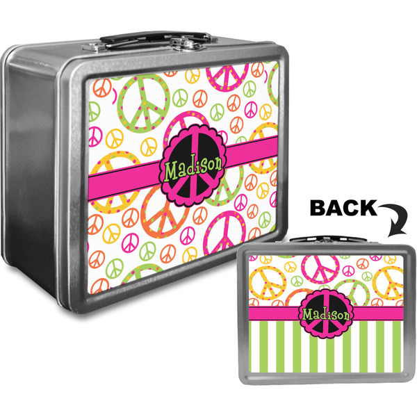 Peace Sign Custom Lunch Box / Tin Approval