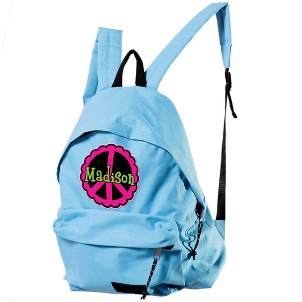 Peace Sign Custom Shape Iron On Patches - XL single APPROVAL