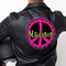 Peace Sign Custom Shape Iron On Patches - XXXL - APPROVAL