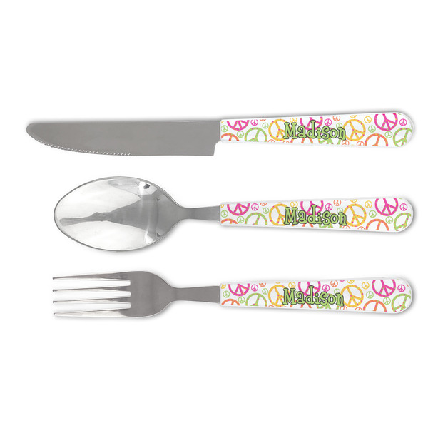 Custom Peace Sign Cutlery Set (Personalized)
