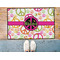 Peace Sign Door Mat - LIFESTYLE (Med)