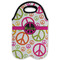 Peace Sign Double Wine Tote - Flat (new)