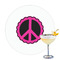 Peace Sign Drink Topper - Large - Single with Drink