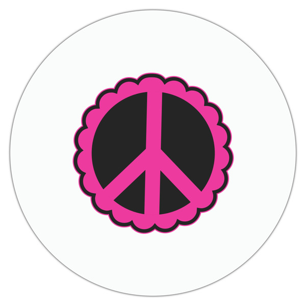 Peace Sign Drink Topper - Large - Single