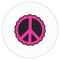 Peace Sign Drink Topper - Large - Single